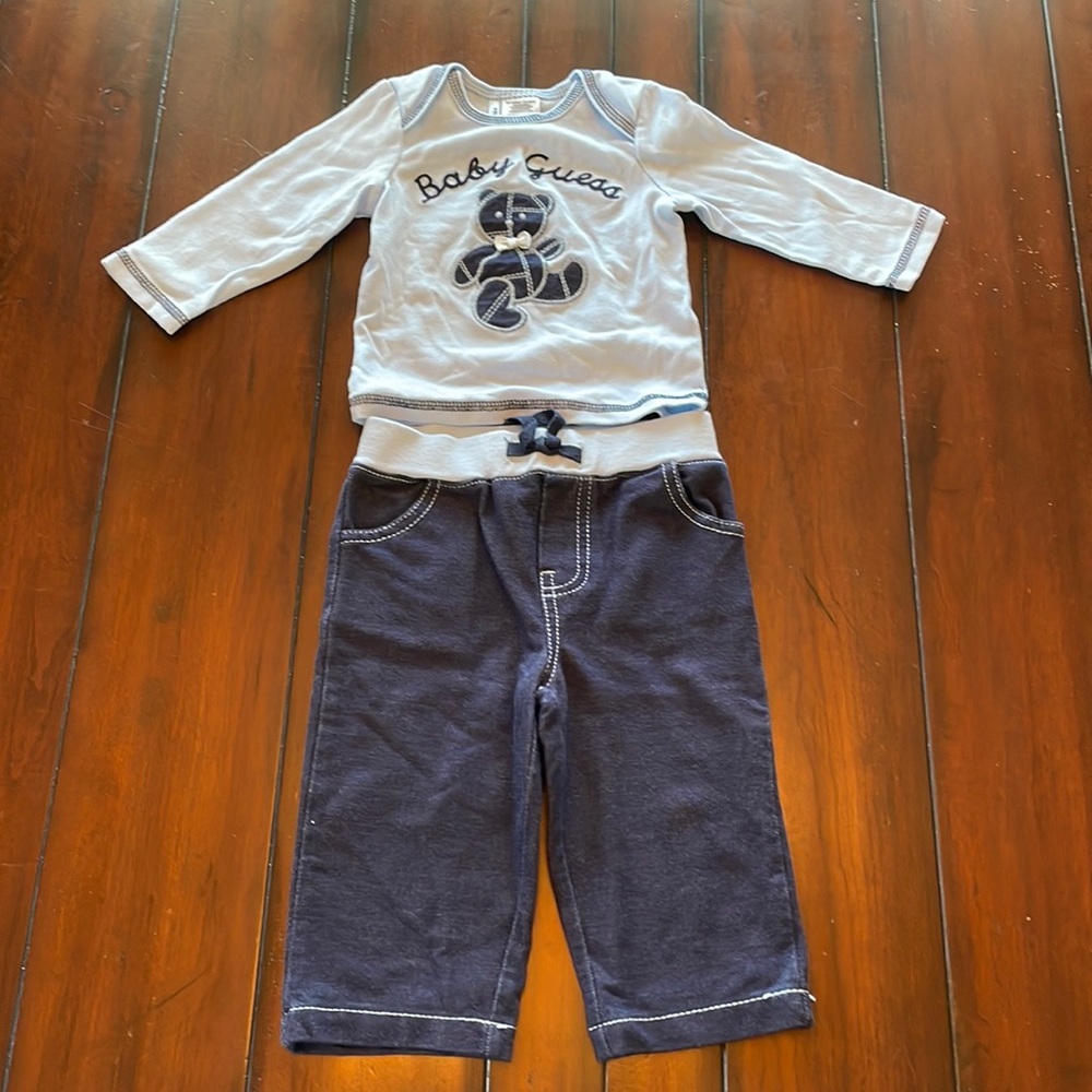 Baby Guess boys outfit 6/9 months